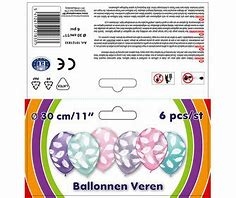 BALLONNEN VEREN 6 STUKS ()